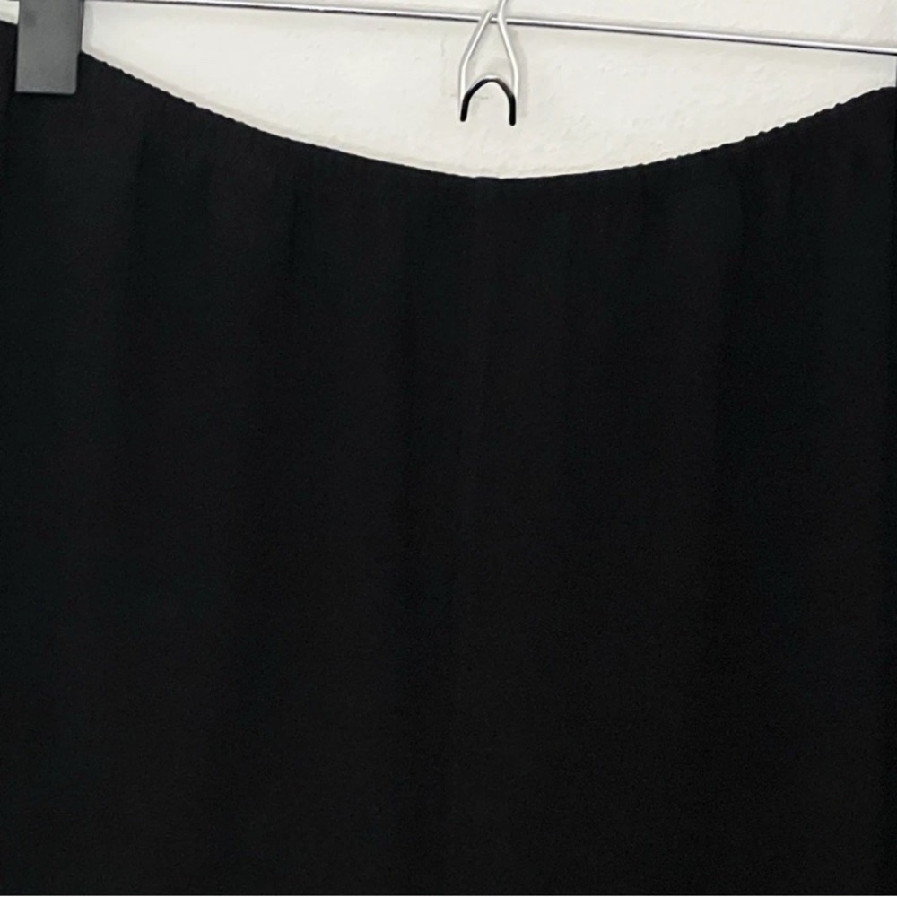 Peter Cohen Women's Black Elastic Waist High Rise Pull On Pants Size Large - Picture 2 of 6